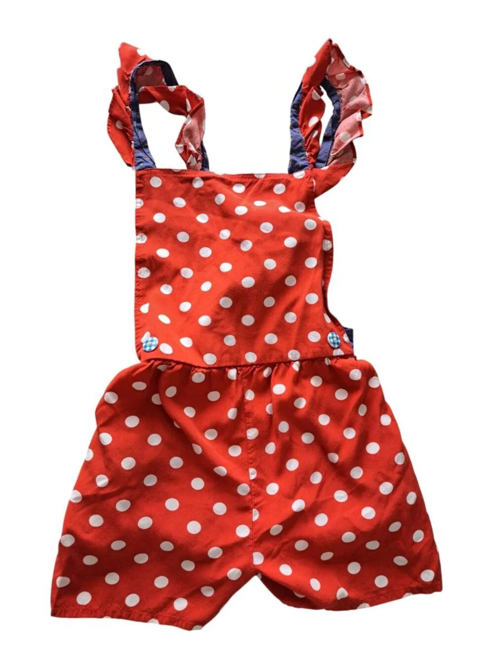 Matilda Jane Brilliant Daydream Most Magical Day Romper Ruffled Gingham Girls 14 - Picture 2 of 8